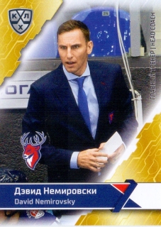 18-19 KHL - David NEMIROVSKY č. TOR-018