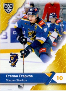 18-19 KHL - Stepan STARKOV č. SCH-017