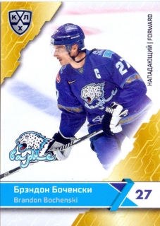 18-19 KHL - Brandon BOCHENSKI č. BAR005