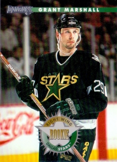 96-97 Donruss - Grant MARSHALL č. 222 (RC)