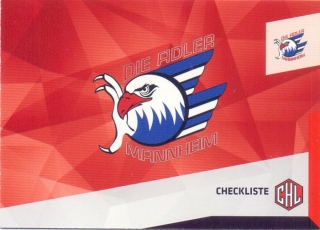 14-15 DEL - Adler Mannheim Checklist CHL č. 441
