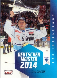 14-15 DEL - Greg CLASSEN č. MS13