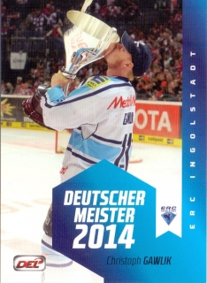 14-15 DEL - Christoph GAWLIK č. MS14