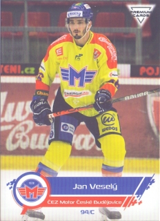 19-20 Premium Cards - Jan VESELÝ č. 6