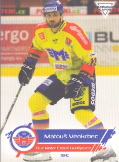 19-20 Premium Cards - Matouš VENKRBEC č. 12