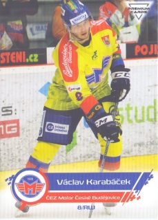 19-20 Premium Cards - Václav KARABÁČEK č. 20