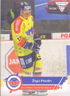19-20 Premium Cards - Žiga PAVLIN č. 23