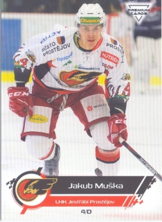 19-20 Premium Cards - Jakub MUŠKA č. 57