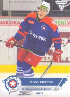 19-20 Premium Cards - Karel NEDBAL č. 80