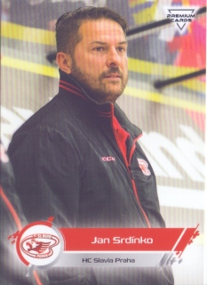 19-20 Premium Cards - Jan SRDÍNKO č. 168