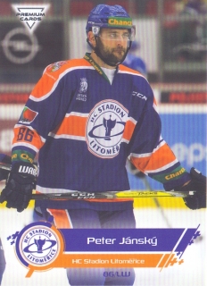 19-20 Premium Cards - Peter JÁNSKÝ č. 182