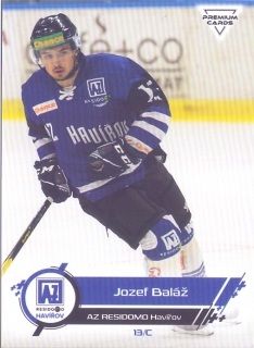 19-20 Premium Cards - Jozef BALÁŽ č. 200