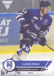 19-20 Premium Cards - Ludvík RUTAR č. 202