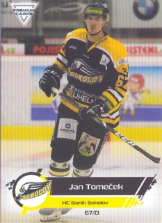 19-20 Premium Cards - Jan TOMEČEK č. 212