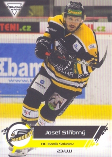 19-20 Premium Cards - Josef STŘÍBRNÝ č. 214