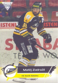 19-20 Premium Cards - Matěj ZADRAŽIL č. 218