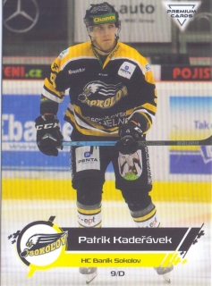 19-20 Premium Cards - Patrik KADEŘÁVEK č. 221