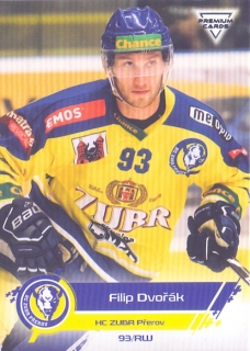 19-20 Premium Cards - Filip DVOŘÁK č. 282