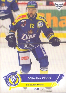 19-20 Premium Cards - Mikuláš ZBOŘIL č. 295