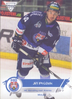 19-20 Premium Cards - Jiří PRŮŽEK č. 344
