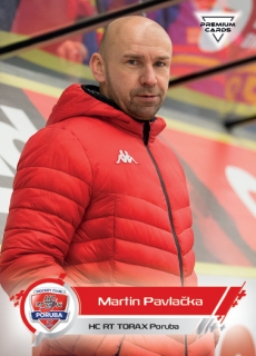 19-20 Premium Cards - Martin PAVLAČKA č. 378