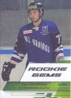 19-20 Premium Cards - Jan DVOŘÁK č. RG14
