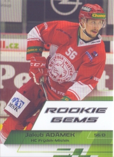 19-20 Premium Cards - Jakub ADÁMEK č. RG39