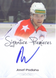 19-20 Premim Cards - Josef PODLAHA č. SP13
