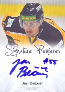 19-20 Premim Cards - Jan BEČVÁŘ č. SP21