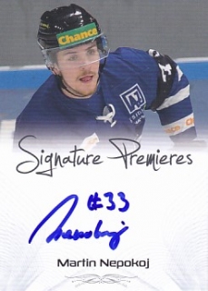 19-20 Premim Cards - Martin NEPOKOJ č. SP27