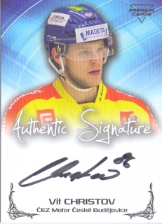 19-20 Premium Cards - Vít CHRISTOV č. AU01