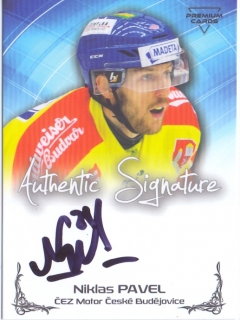 19-20 Premium Cards - Niklas PAVEL č. AU02
