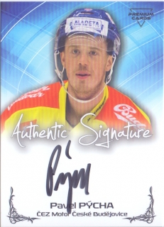 19-20 Premium Cards - Pavel PÝCHA č. AU06