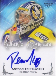 19-20 Premium Cards - Michael PETRÁSEK č. AU34