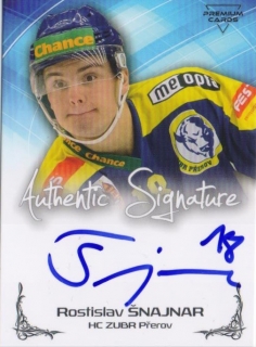 19-20 Premium Cards - Rostislav ŠNAJNAR č. AU39