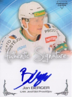 19-20 Premium Cards - Jan BERGER č. AU43