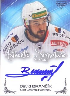 19-20 Premium Cards - David BRANČÍK č. AU44