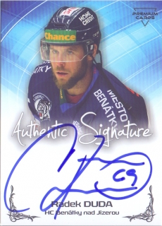 19-20 Premium Cards - Radek DUDA č. AU47