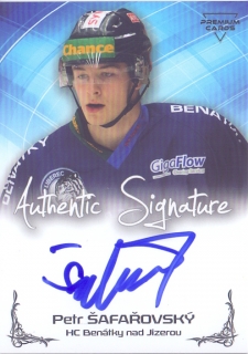 19-20 Premium Cards - Petr ŠAFAŘOVSKÝ č. AU49