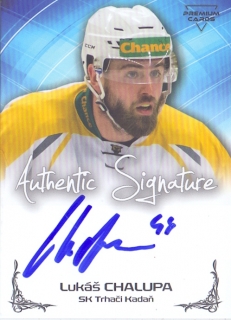 19-20 Premium Cards - Lukáš CHALUPA č. AU50
