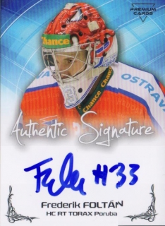 19-20 Premium Cards - Frederik FOLTÁN č. AU58