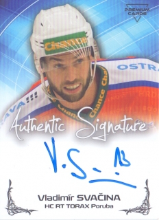 19-20 Premium Cards - Vladimír SVAČINA č. AU59