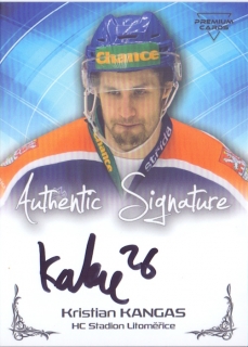 19-20 Premium Cards - Kristian KANGAS č. AU60