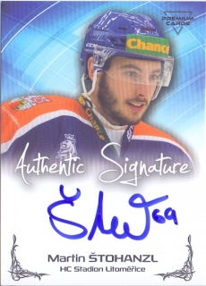 19-20 Premium Cards - Martin ŠTOHANZL č. AU61