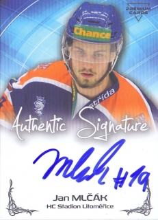 19-20 Premium Cards - Jan MLČÁK č. AU64