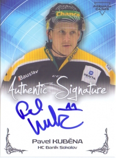 19-20 Premium Cards - Pavel KUBĚNA č. AU66