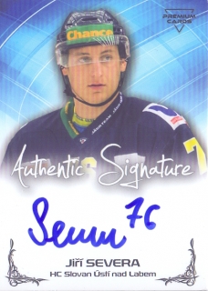 19-20 Premium Cards - Jiří SEVERA č. AU71