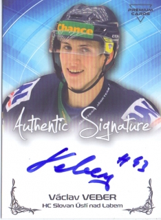 19-20 Premium Cards - Václav VEBER č. AU72