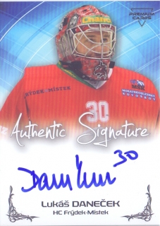 19-20 Premium Cards - Lukáš DANEČEK č. AU84