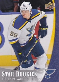 15-16 UD NHL Star Rookies - Colton PARAYKO č. 4